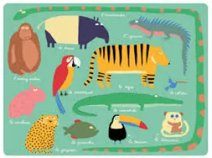 Petit Jour - Placemat - Jungle