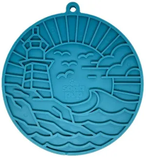 SodaPup Enrichment Lick Mat With Suction Cups - Lighthouse