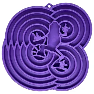 SodaPup Water Frog Enrichment Tray for Dogs - Purple