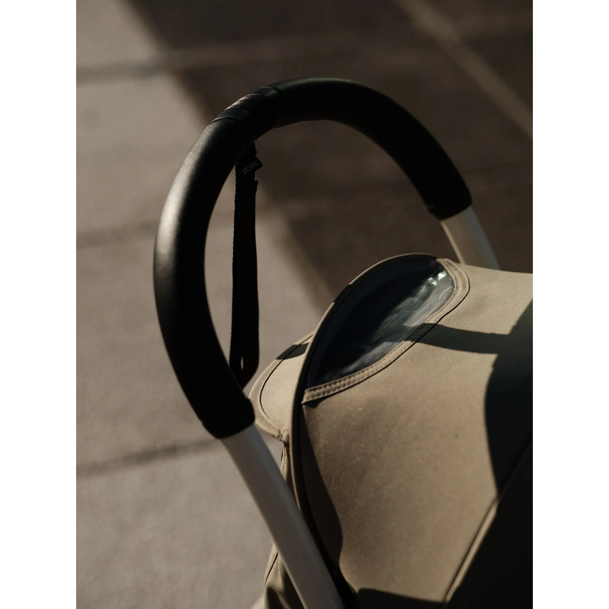 Stokke YOYO³ 6  Baby Stroller Set - Black Frame with Taupe 6  Color Pack