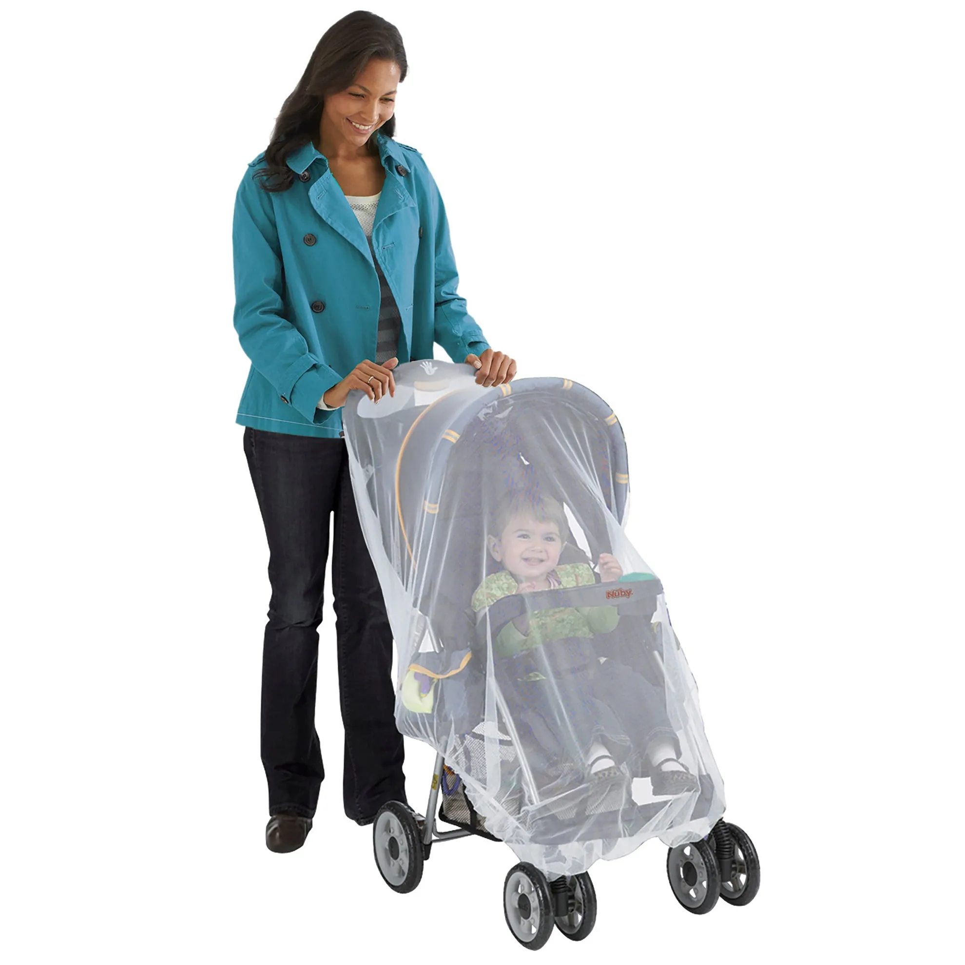 Stroller Insect Netting | White