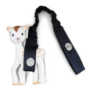 Toy Strap - Charcoal/Silver Spots