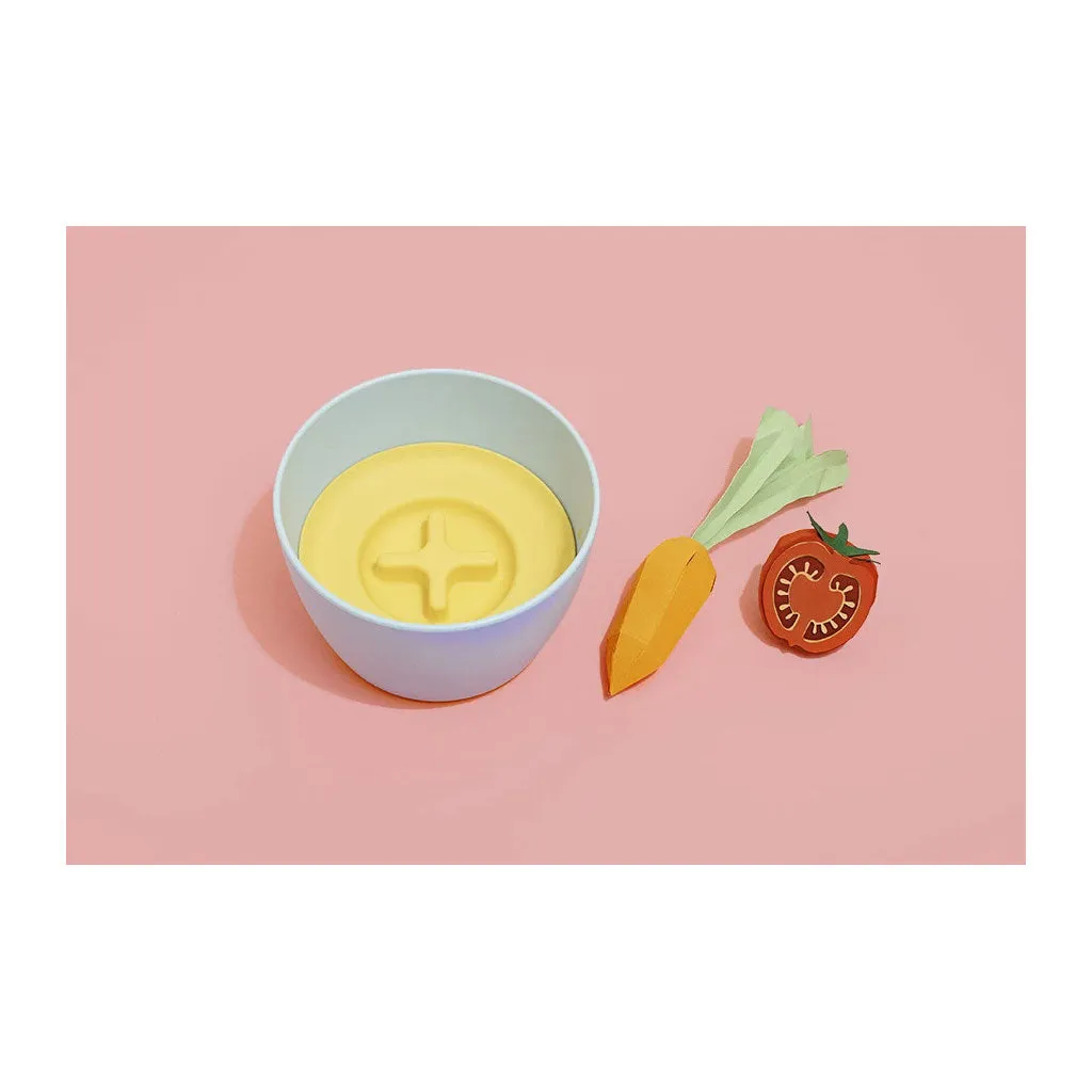 Treasure Bowl - Blue and Yellow