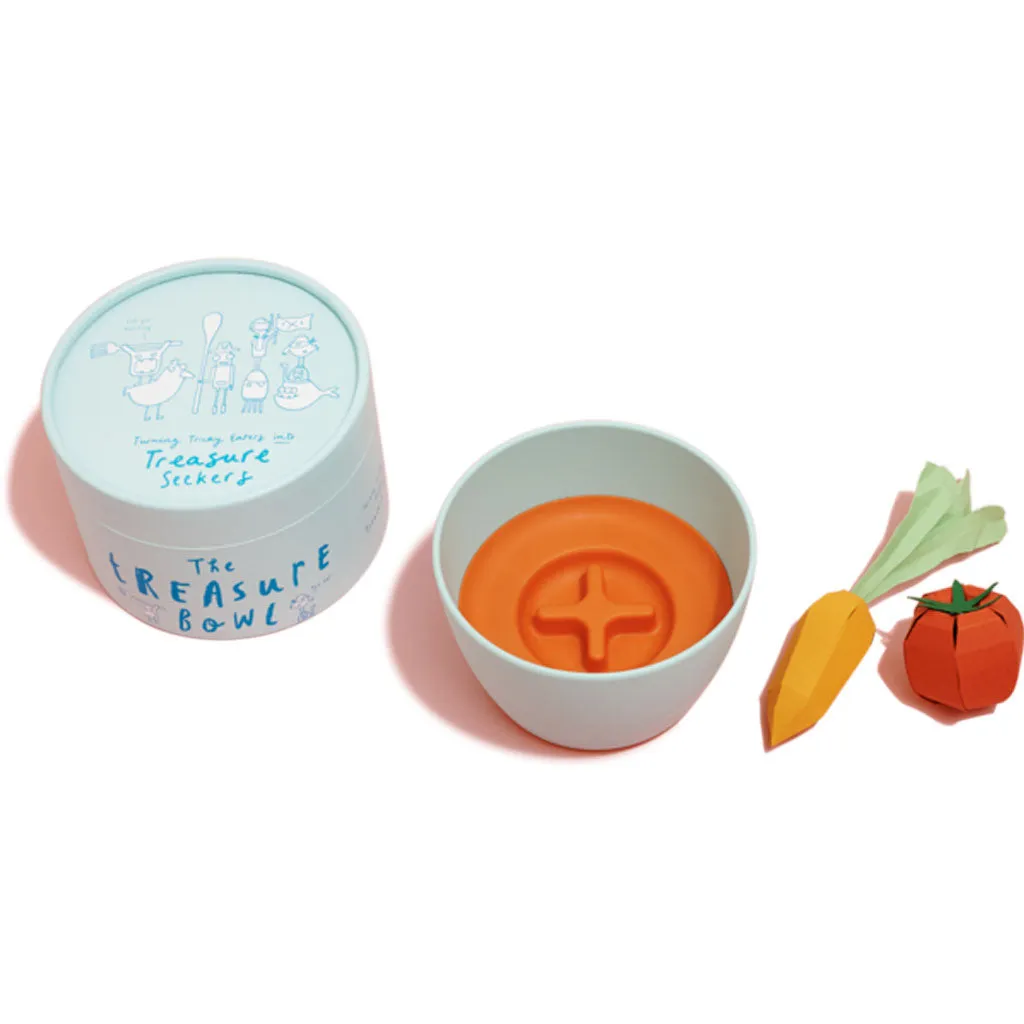 Treasure Bowl - Green and Orange