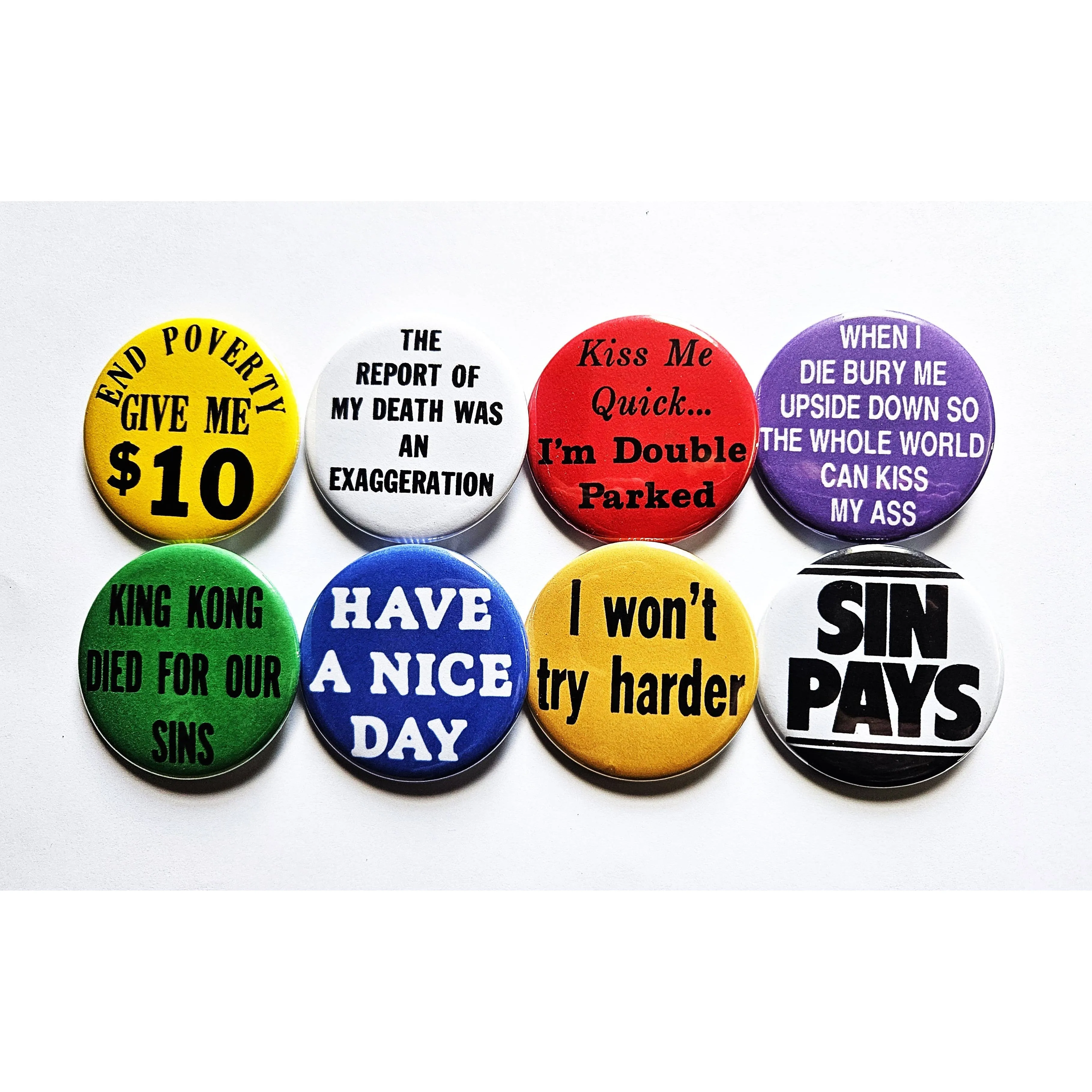 Vintage Reproduction King Kong Small Pinback Button | 1.25" Diameter