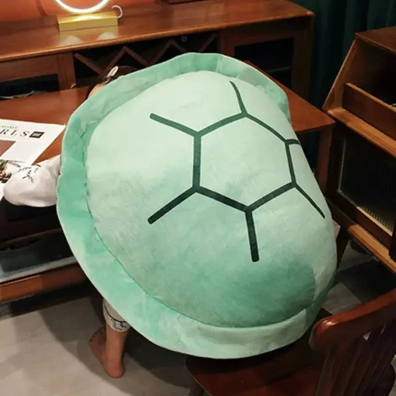 Wearable Turtle Shell Pillow - Cozy and Fun Plush for All Ages