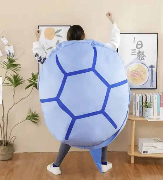Wearable Turtle Shell Pillow - Cozy and Fun Plush for All Ages