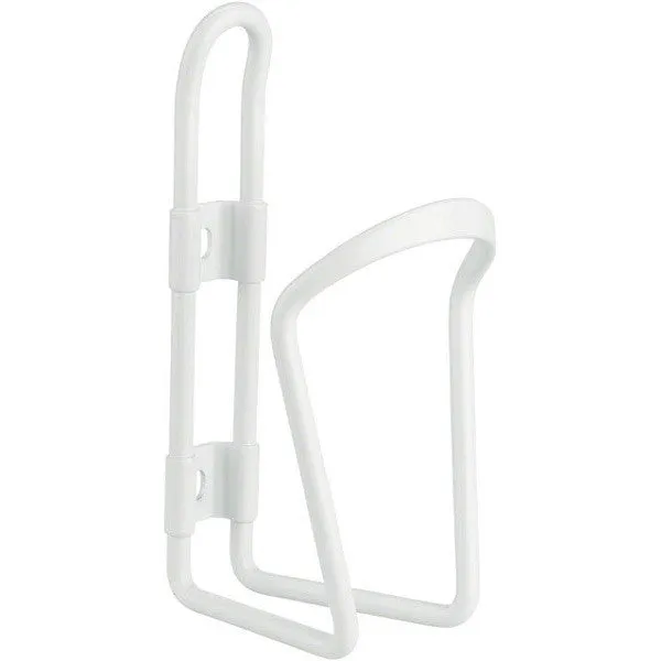 White Aluminium Water Bottle Cage