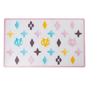 White Chewy Dog Feeding Mat